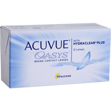 -3.75 - ACUVUE® OASYS with HYDRACLEAR® PLUS - 12 pack - Weeklenzen - BC 8.40 - Contactlenzen