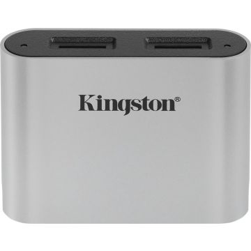 KINGSTON USB 3.2 Workflow Dual-Slot microSDHC/SDXC UHS-II Card Reader