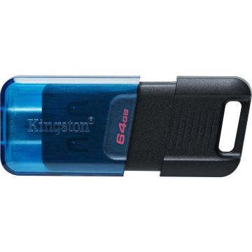 USB stick Kingston DT80M/64GB Blue Black/Blue 64 GB