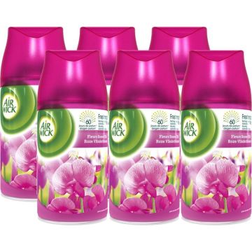 Air Wick Freshmatic Max Automatische Spray Navulling Roze Vlinderbloesem - 6x 250 ml