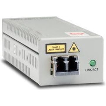 Allied Telesis AT-DMC1000/LC netwerk media converter 1000 Mbit/s 850 nm Multimode Grijs