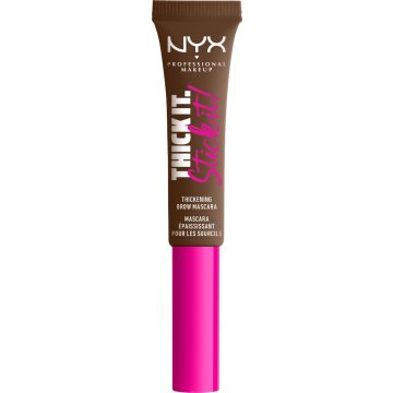 NYX Professional Makeup Thick It. Stick It! Brow Mascara - Brunette - Wenkbrauwmascara - 7ml