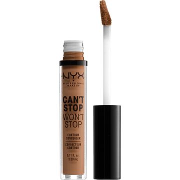 NYX Professional Makeup Can't Stop Won't Stop Contour Concealer - Mahogany - Concealer - 3,5 ml