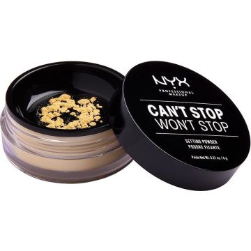 NYX Professional Makeup Can't Stop Won't Stop Setting Powder - Banana - Powder - 6 gr