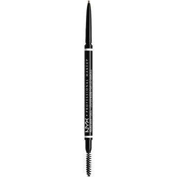 NYX Professional Makeup Micro Brow Pencil - Taupe - Wenkbrauw potlood - 0,09 g