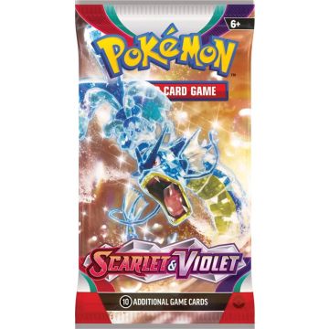 Pokemon Boosterpack - Scarlet &amp; Violet - Booster - 1 pakje 10 kaarten - TCG