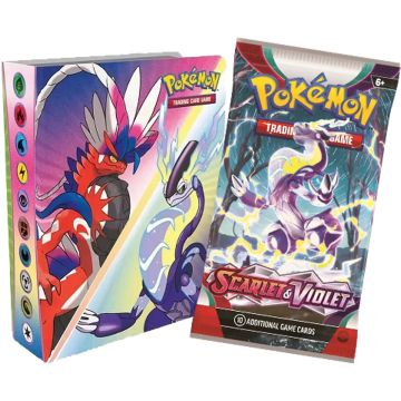 Pokémon TCG Scarlet &amp; Violet Portfolio + Booster pack