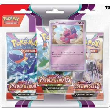 Pokémon Scarlet &amp; Violet Paldea Evolved Blister (3 Boosters)