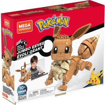 MEGA Bloks Pokémon Jumbo Eeve - 824 blokken - Bouwstenen