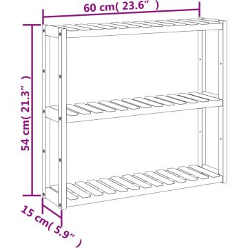 vidaXL-Badkamerrek-3-laags-wandmontage-60x15x54-cm-bamboe