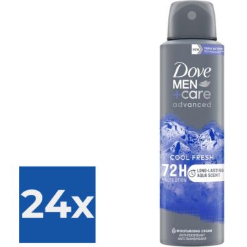 Dove Men+care cool fresh deodorant spray - Voordeelverpakking 24 stuks