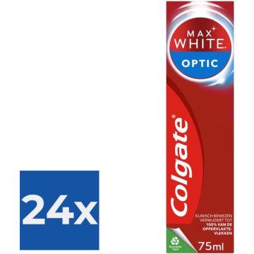 Colgate Tandpasta Max White One Optic 75 ml - Voordeelverpakking 24 stuks