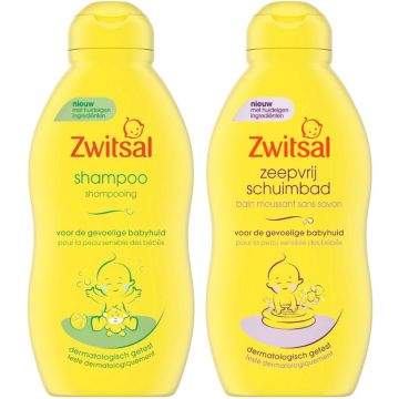 Zwitsal combinatieset: Shampoo + Badschuim