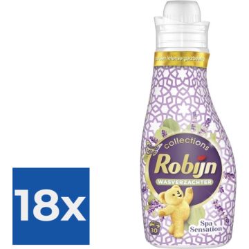 Robijn Intense Wasverzachter Spa Sensation - 750 ml - 30 wasbeurten - Voordeelverpakking 18 stuks