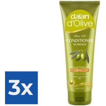 Dalan d’Olive – Conditioner Repairing Care 200ml - Voordeelverpakking 3 stuks