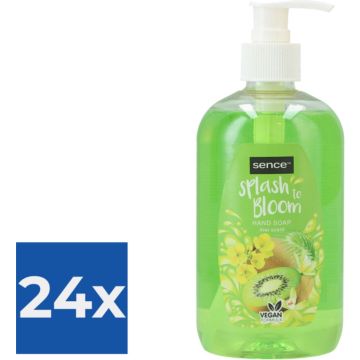 Sence Splash To Bloom Handzeep Kiwi 500 ml - Voordeelverpakking 24 stuks