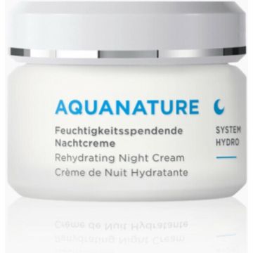 Annemarie Börlind Aquanature Rehydrating Night Cream - 50 ml - hydraterende nachtcrème