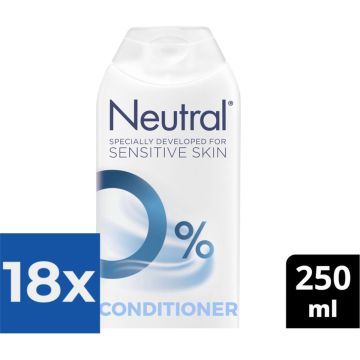 Neutral 0% - 250 ml - Conditioner - Voordeelverpakking 18 stuks