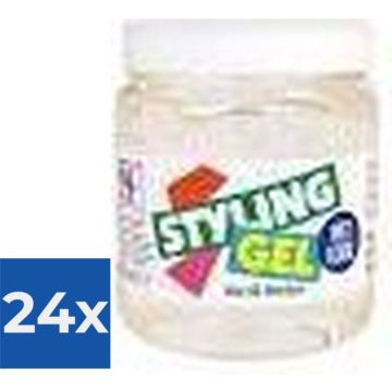 HEGRON GEL WETLOOK WIT - Voordeelverpakking 24 stuks