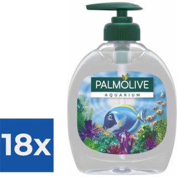 Palmolive Aquarium Handzeep 300 ml - Voordeelverpakking 18 stuks