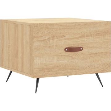 vidaXL-Salontafel-50x50x35-cm-bewerkt-hout-sonoma-eikenkleurig