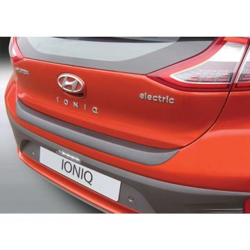 RGM ABS Achterbumper beschermlijst passend voor Hyundai Ioniq Hybrid 10/2016- Zwart