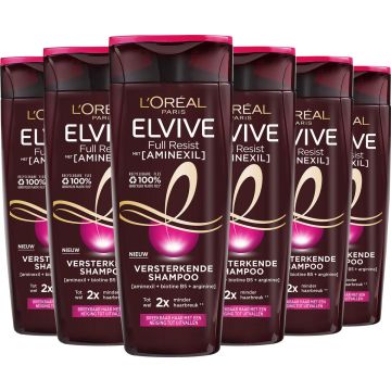 L’Oréal Paris Elvive Full Resist Shampoo Voordeelverpakking - 6 x 250ml