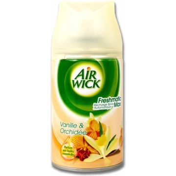 Air Wick Freshmatic Max Pure Automatische Spray Navulling Vanille &amp; Orchidee 250 ml
