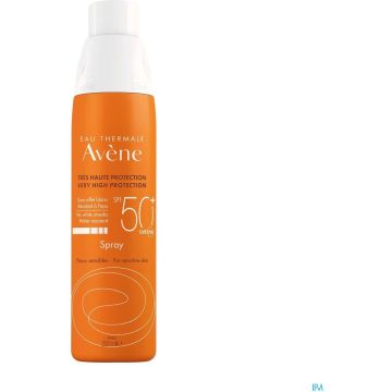 Avène Zon Protector Spray Solaire Haute Sensitive Avene Spf 50+ - Zonnebrand - 200 ml