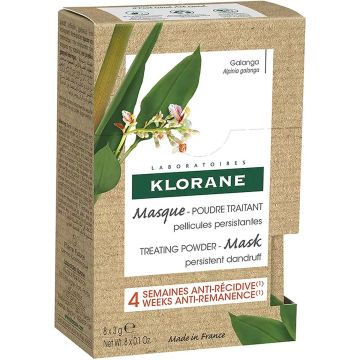 Klorane Mascarilla Galanga En Polvo Tratamiento Con Galangal 8 X 3 G