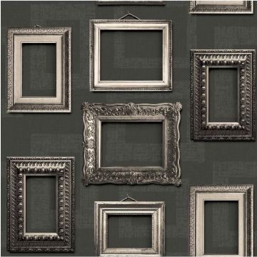 DUTCH-WALLCOVERINGS-Behang-Onyx-lichtgrijs