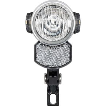 AXA Blueline 50 T - Fietslamp voorlicht - LED Koplamp - Auto On Fietsverlichting – Steady - Dynamo - 50 Lux