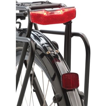 AXA Blueline E-bike â€“ Fiets Achterlicht - LED Fietsverlichting â€“ 6-12V - 50 mm - Rood