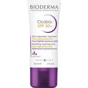Bioderma Cicabio SPF 50+ bodycrème - Zonnebrand - 30 ml