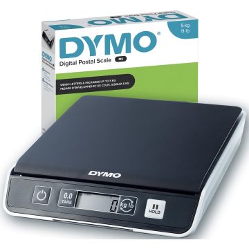 DYMO digitale postweegschalen | tot 5 kg capaciteit | 20 cm x 20 cm pakket- en verzendweegschaal