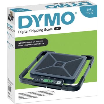 DYMO S50 digitale postweegschalen | tot 50 kg capaciteit | heavy-duty pakket- en verzendweegschaal