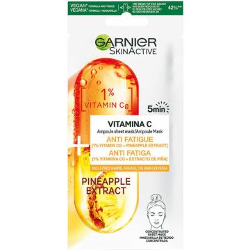 Toning Gezichtsmasker Garnier SkinActive Vitamine C