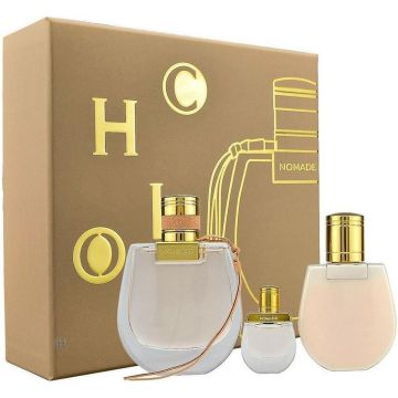 Eau de parfum - Chloe Nomade 75ml eau de parfum + 5ml eau de parfum + 100ml bodylotion - Gifts ml