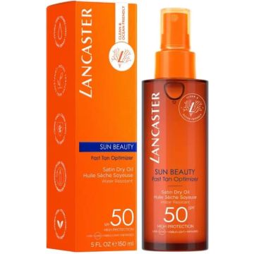 Lancaster Sun Beauty Satin Dry Oil SPF50 - Zonbescherming - 150 ml