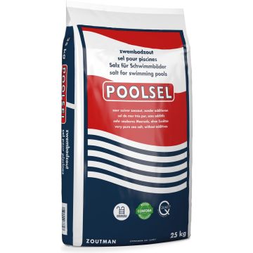 Poolsel 25KG - Zwembadzout - Elektrolyse - Hydrolyse - Zwembad