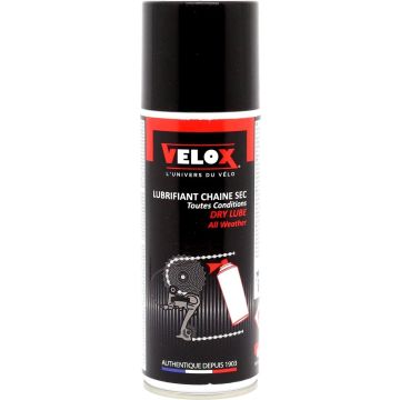 Velox Kettingspray Dry Lube Spuitbus 200 Ml