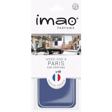 Imao Paris - Luchtverfrisser - Voor in de auto - Zwart - 1 stuk
