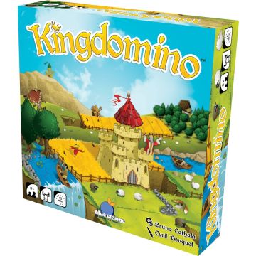 Blue Orange Kingdomino Bordspel - Strategie spel - vanaf 8 jaar - 2-4 spelers - 15-25 minuten speeltijd