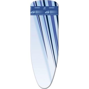 Leifheit strijkplankovertrek Thermo Reflect Glide &amp; Park Universeel - Air Board - blauw - max. tot 140 x 45 cm