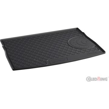 Gledring Rubbasol (Rubber) Kofferbakmat passend voor Volkswagen Golf VII Sportsvan 2014- (Hoge laadvloer)