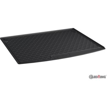 Gledring Rubbasol (Rubber) Kofferbakmat passend voor Volkswagen Caddy Maxi 5-deurs 2010-2015 &amp; 2015-