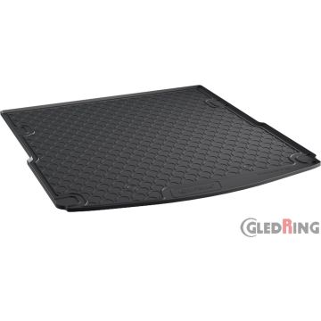 Gledring Rubbasol (Rubber) Kofferbakmat passend voor Audi A6 (4F) Sedan 2005-2011 (Hoge laadvloer)