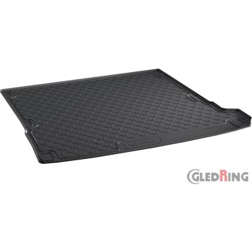 Gledring Rubbasol (Rubber) Kofferbakmat passend voor Audi Q7 2015- (5-personen)