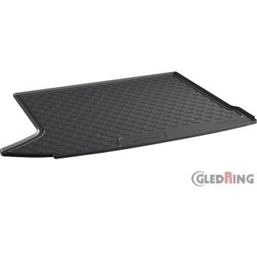 Gledring Rubbasol (Rubber) Kofferbakmat passend voor Audi Q3 2011-2018 (Hoge laadvloer)