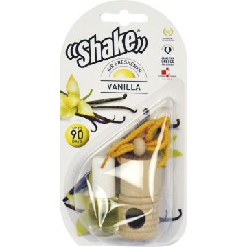 Shake Luchtverfrisser Vanilla + Navulling 2 X 4,5 Ml